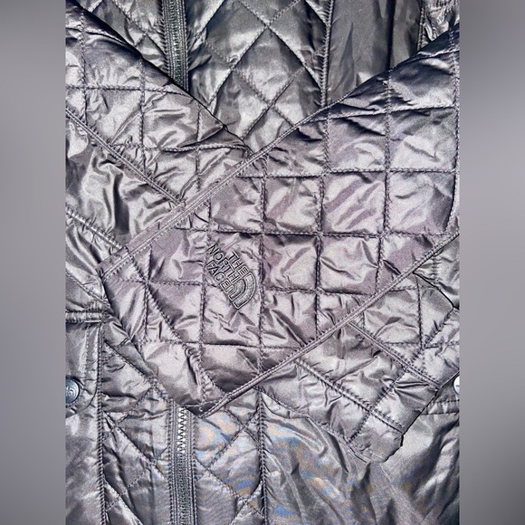 Women’s The North Face primaloft‎ Black quilted lightweight coat Sz small - Picture 9 of 16
